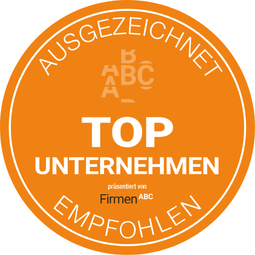 Auszeichnung: Top Unternehmen – empfohlen von FirmenABC